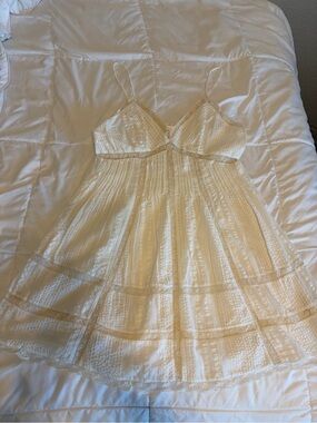 Love Shack Fancy White Mini Dress